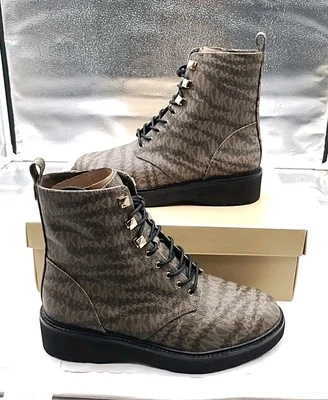 Michael Kors Haskell Booties Olive Women's Size US 10M NEW (N1-C1) - Image 1 of 4