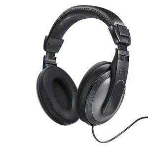Casque "Shell", circum-aural, câble long (2 m), noir - Photo 1/1