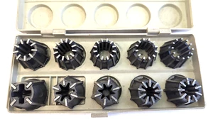 Montgomery & Co. Inc . Jacobs 500 Series Rubber Flex Collet Set  - Picture 1 of 20
