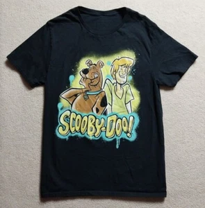 Scooby-Doo-T-Shirt, Herren Gr. Medium, schwarze Grafik, Shaggy & Scooby Ruby-Doo! - Bild 1 von 8