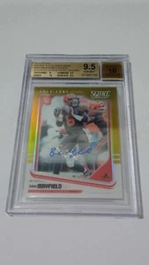 2018 SCORE GOLD ZONE AUTO RC BAKER MAYFIELD/25 BGS9.5/10 - Picture 1 of 2
