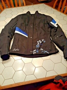 Joe Rocket Racing Textile Super Bike Sports Motorcycle Jacket Womens Small - Picture 1 of 10