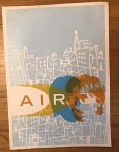 Cartel de concierto AIR Hollywood Bowl 17,5x24 - Imagen 1 de 1