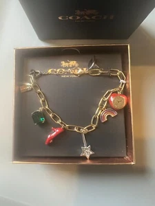 Coach x Wizard of Oz Charm Bracelet RARE NEW IN BOX - Picture 1 of 4