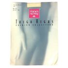 Hanes Her Way Thigh High Stockings Size Cd Large Pearl Off White Silky Sheer