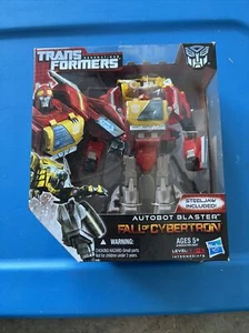 Transformers Fall of Cybertron Autobot Blaster Voyager FOC MISB - Picture 1 of 4