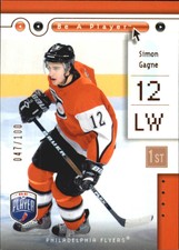 2005-06 (FLYERS) Be A Player First Period #65 Simon Gagne /100