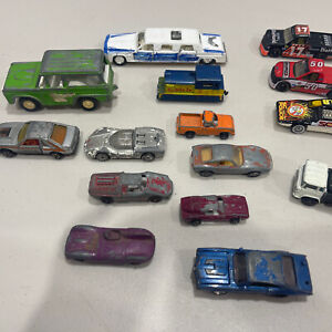 Vintage Tootsie Toy Cars Lot Mix Made in USA Chicago  Diecast