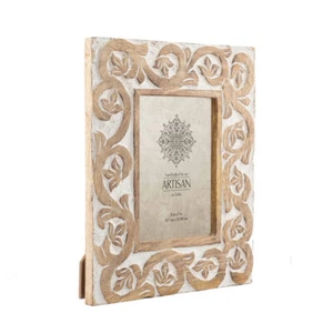 HANDCRAFTED 5X7IN 'BOLD' PHOTOFRAME 29CM - Picture 1 of 5