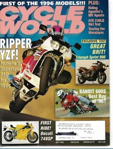 CYCLE WORLD 1995 JULY - - Picture 1 of 1