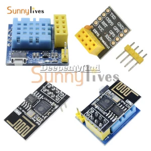 DHT11 ESP8266 ESP-01/01S Temperature & Humidity WIFI Wireless Transceiver Module - Picture 1 of 25