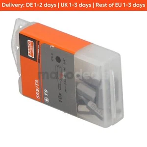 Bahco 59S/T9 1/4" Standard Screwdriver Bits T9 New NFP Sealed (10pcs) - Picture 1 of 7