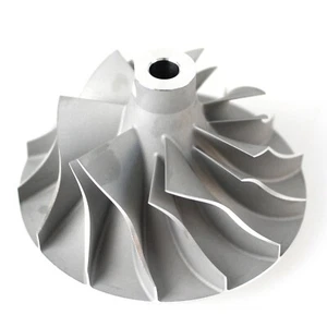 08-10 Ford Powerstroke 6.4L V2S High Pressure Side Turbo Cast Compressor Wheel - Picture 1 of 3