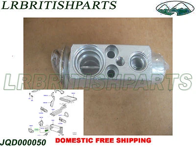 LAND ROVER AC РАСШИРИТЕЛЬНЫЙ КЛАПАН ДИАПАЗОН ROVER 2005-2012 НОВЫЙ JQD0050 - Изображение 1 из 4