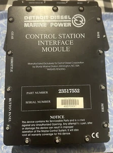 Detroit Diesel 23517552, Control Station Interface Module, DDEC III CSIM - Picture 1 of 1