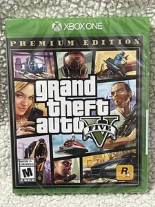 Grand Theft Auto V Premium Edition GTA 5 - Xbox One Xbox Series X (Brand NEW) - Picture 1 of 3