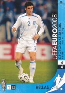 028 GEORGIOS SEITARIDIS # GREECE HELLAS CARTE CARD EURO 2008 PANINI ~ - Picture 1 of 2