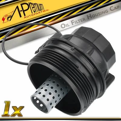 Oil Filter Housing Cover w/ O-Ring for Lexus LS460 LS600h Toyota 4Runner Tundra  - Image 1 of 4