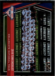 2018 USA Baseball Stars and Stripes Longevity Parallel Baseball Card Pick