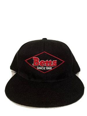 Sombrero negro vintage Good Year BETTS Since 1868 Snapback Foto 1 de 4