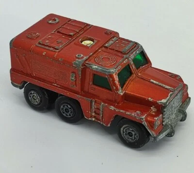 MATCHBOX-LESNEY ROLAMATICS Badger N °16 Rosso - Immagine 1 di 4