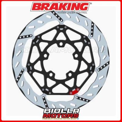 EPR070R DISCO FRENO ANTERIORE DX BRAKING KAWASAKI ZX6R NINJA 600 2008 - WAVE FLO Foto 1 de 4
