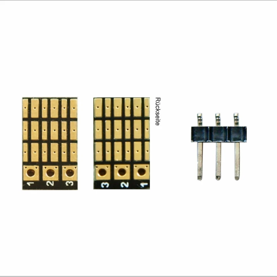 13 x SMD-Adapter für kleine Schaltungen auf 2,54 + Kontaktleiste - Bild 1 von 2