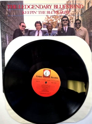 Legendary Blues Band Keepin' The Blues Alive LP Album vinyl record 1990 - Image 1 of 4