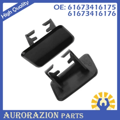 1Pair L&R Headlight Washer Nozzle Cover Cap for BMW X3 E83 2004-2010 61673416175 Foto 1 de 3