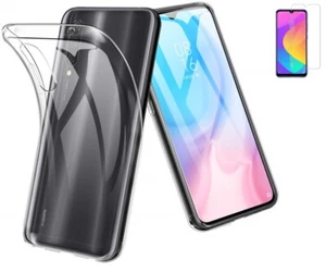 Funda Xiaomi Mi A3 (6.008) Transparente TPU GEL SILICONA LISA + CRISTAL COMPLETO - Imagen 1 de 9