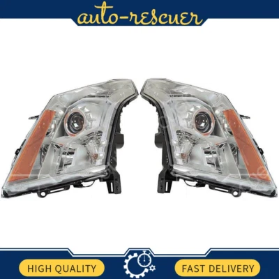 Conjunto de faros izquierdo derecho TYC 2x para Cadillac SRX 2010 a 2013 Foto 1 de 4