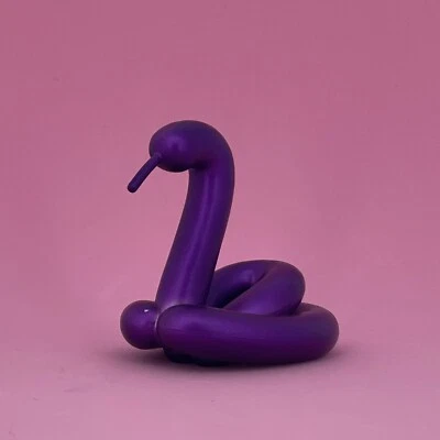 Kidrobot POP! Super Shiny Mini Series Purple Swan Balloon Animal Figure 1/20 - Image 1 of 4