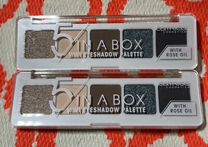X2 Catrice 5 in A Box Mini Lidschatten Palette ~040 Modern Smokey Look - Bild 1 von 5
