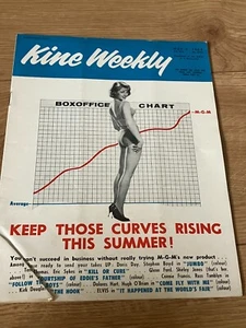 Kine Weekly, Michael Powell. The Mouse On The Moon. Gerald Thomas, Dominique Don - Picture 1 of 1