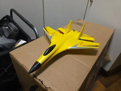 RC Aircraft HW33 Plane 2.4G Remote Control Fighter Glider Foam Airplane Blue - Image 1 of 4