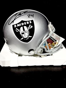 Charles Woodson Signed Mini Helmet Oakland Raiders CB JSA Certified - Picture 1 of 2