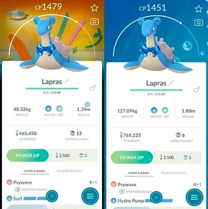 Lapras blue scarf | new pokemon exchange options | Pokemon Trade Go✨ - Picture 1 of 2