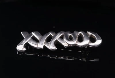 Auth. Tiffany & Co .925 Sterling Silver XXXOOO ‘Paloma Picasso' Brooch - Imagem 1 de 4