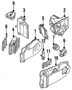 Genuine GM Evaporator Core 52457704 - Picture 1 of 1