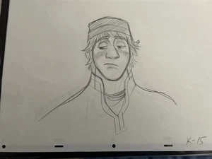 DISNEY ORIGINAL FROZEN 2..CONCEPT/DEVELOPMENTAL ART BY..KIN KIM..KRISTOFF...K-15 - Picture 1 of 2