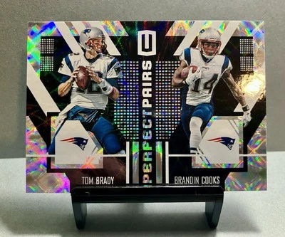 2017 Tom Brady & Brandin Cooks UNPARALLELED Perfect Pairs Cars# PA-5 - Image 1 of 2