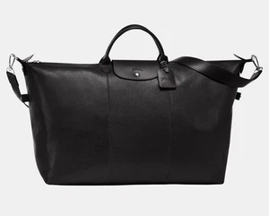 Borsa da viaggio Longchamp nera Le Foulonne' L - Foto 1 di 6