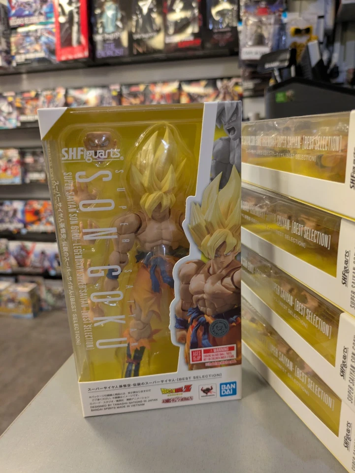 S.H.Figuarts Dragon Ball Z Saiyan Son Goku Legendary Super Saiyan- new sealed uk - Image 1 of 2