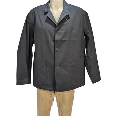 rag & bone Men's Gramercy Black Windbreaker Jacket Sz 44 NWT $548 - Image 1 of 4