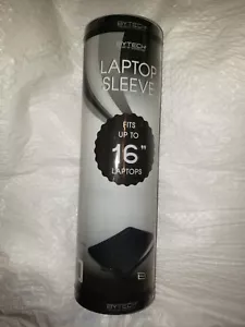 Laptop Sleeve Bytech. Fits up to 16". New. Black - Picture 1 of 3