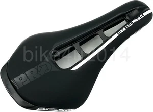 Shimano Pro Stealth 7x7mm Stainless Steel Rails 142mm Road Bike Saddle Black - Picture 1 of 10
