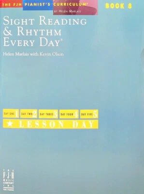 Sight Reading and Rhythm Every Day, Book 8 - Image 1 of 4