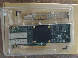Chelsio T520-CR 2 Port 10Gb Ethernet Unified Wire Adapter Card T520-SO-CR - Foto 1 di 3
