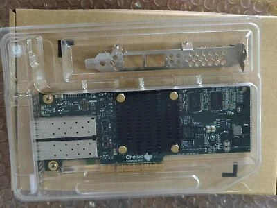 Chelsio  T520-CR 2 Port 10Gb Ethernet Unified Wire Adapter Card T520-SO-CR - Image 1 of 3