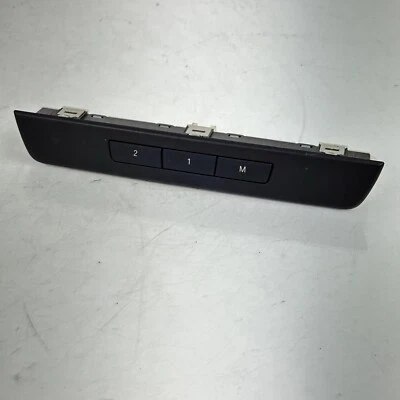 Interruptor de control de memoria del asiento de la puerta delantera derecha BMW 535i 550i GT F07 2010-2015 FABRICANTE DE EQUIPOS ORIGINALES Foto 1 de 4